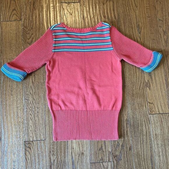 Marc by Marc Jacobs Y2K crewneck red sweater blouse small - Picture 8 of 9